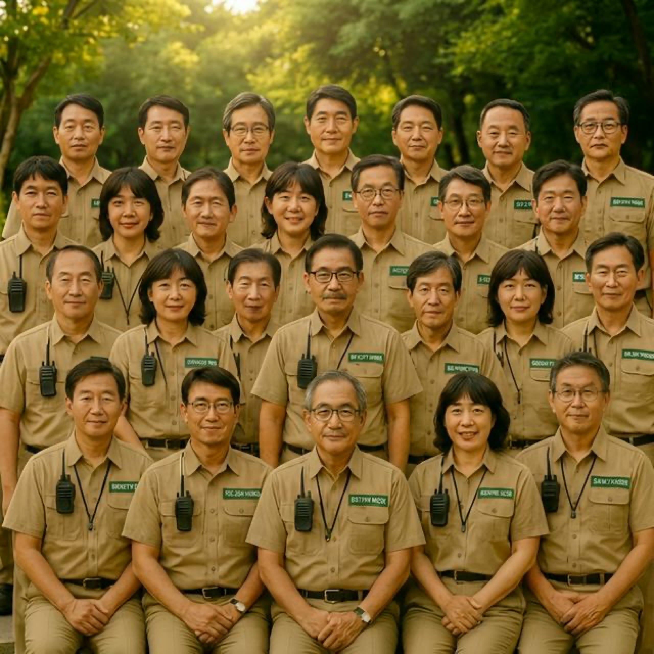 임원진 단체사진